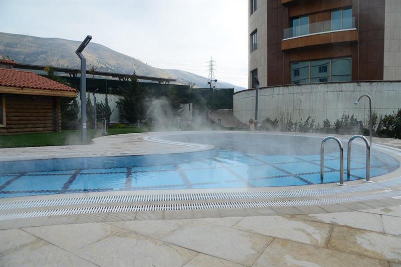 Titanic Hotel & Spa Sulaymaniyah ภายนอก รูปภาพ Thermal pool in Polikarya