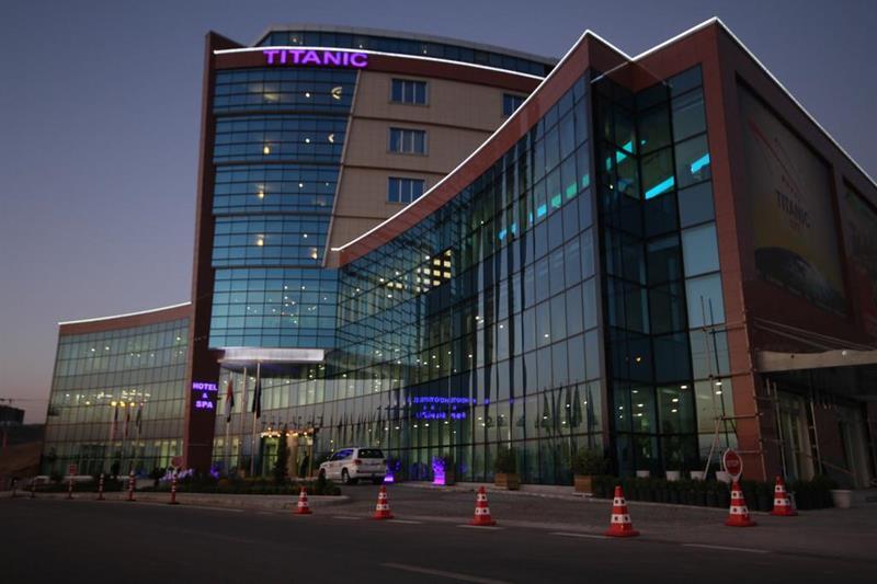 Titanic Hotel & Spa Sulaymaniyah ภายนอก รูปภาพ Titanic Business Center